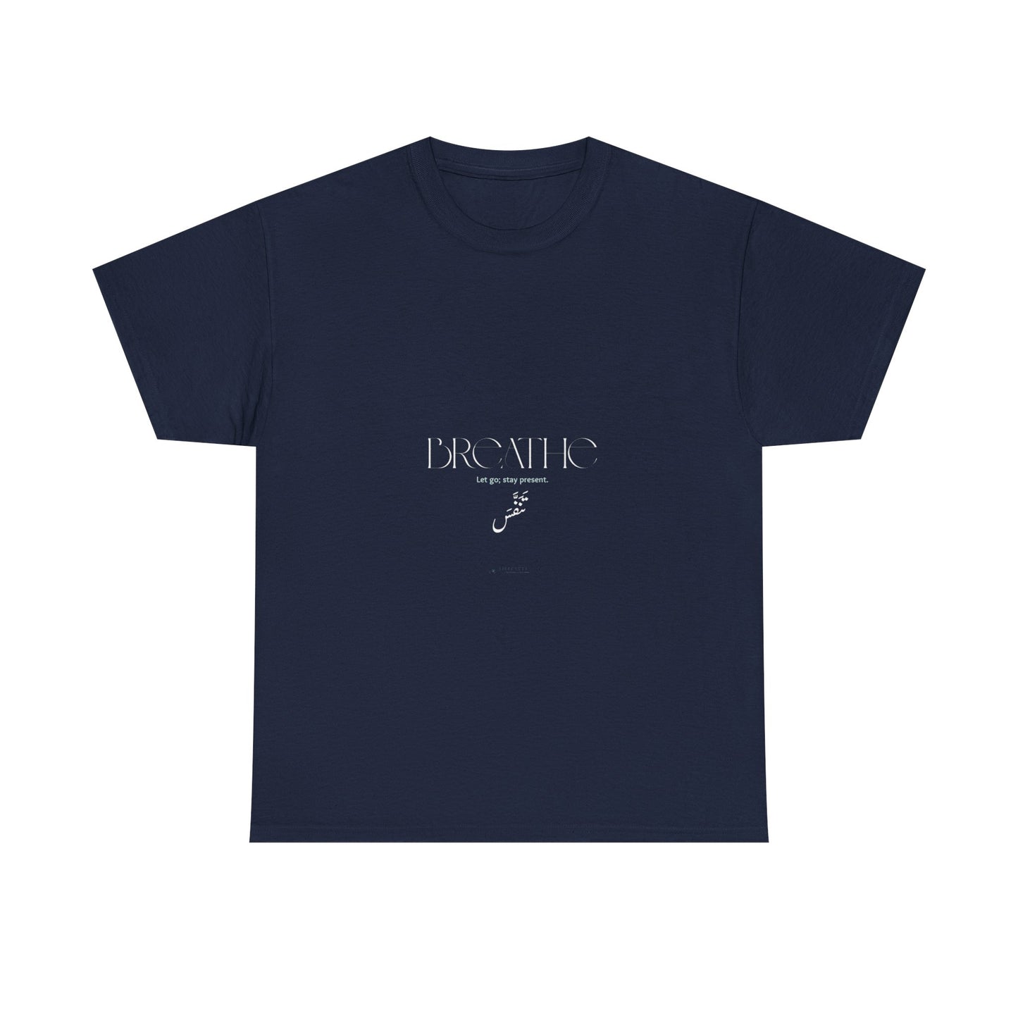Breathe – Modern Arabic 'Tanafus' Graphic Tee