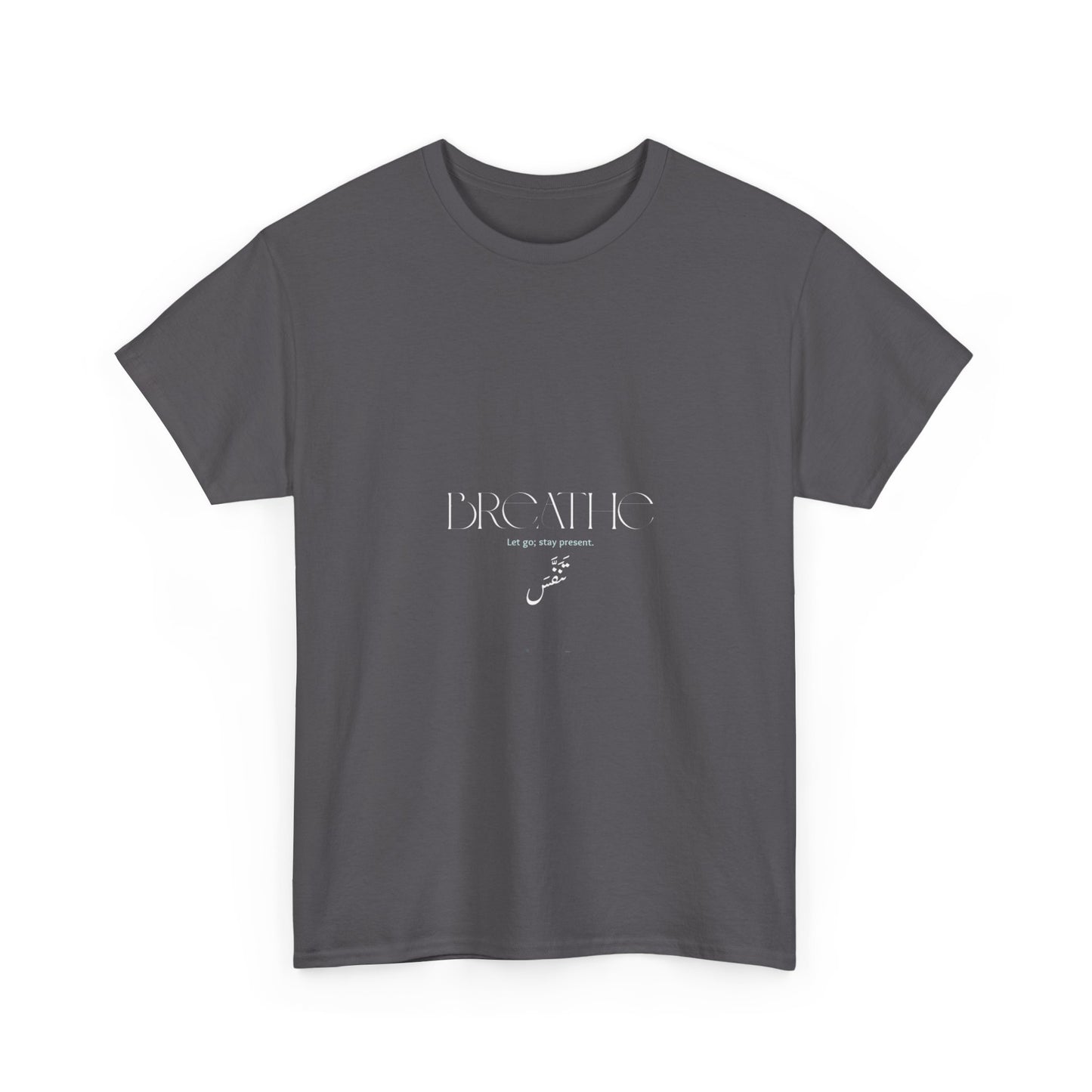 Breathe – Modern Arabic 'Tanafus' Graphic Tee