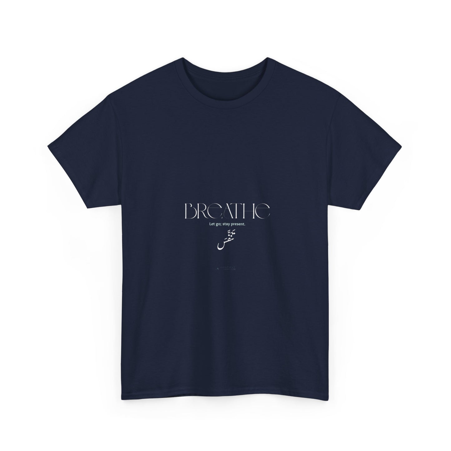Breathe – Modern Arabic 'Tanafus' Graphic Tee